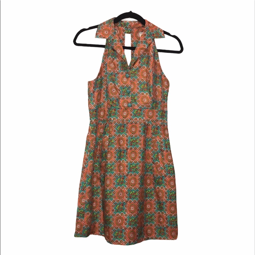 Anthropologie. Leifsdottir retro  dress.